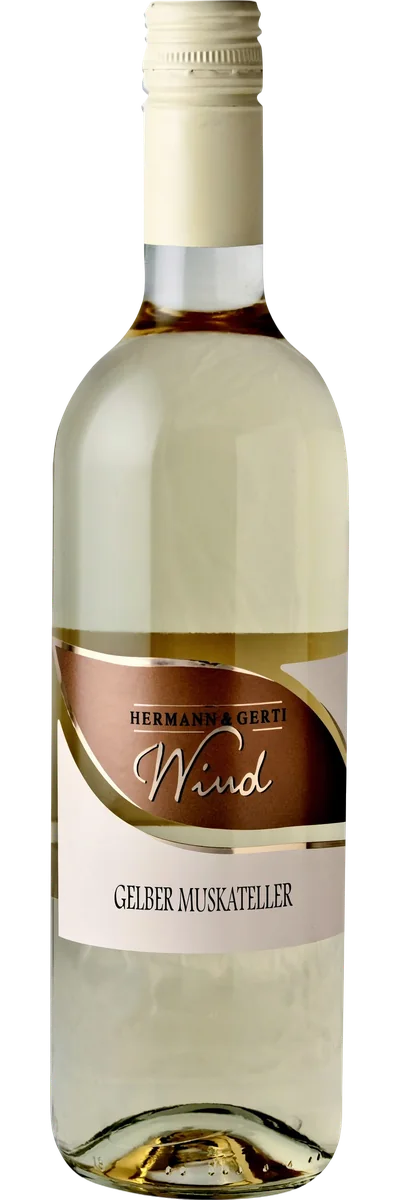 Flasche Gelber Muskateller, Weingut Wind