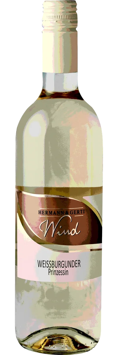 Flasche Weißburgunder „Prinzessin“, Weingut Wind